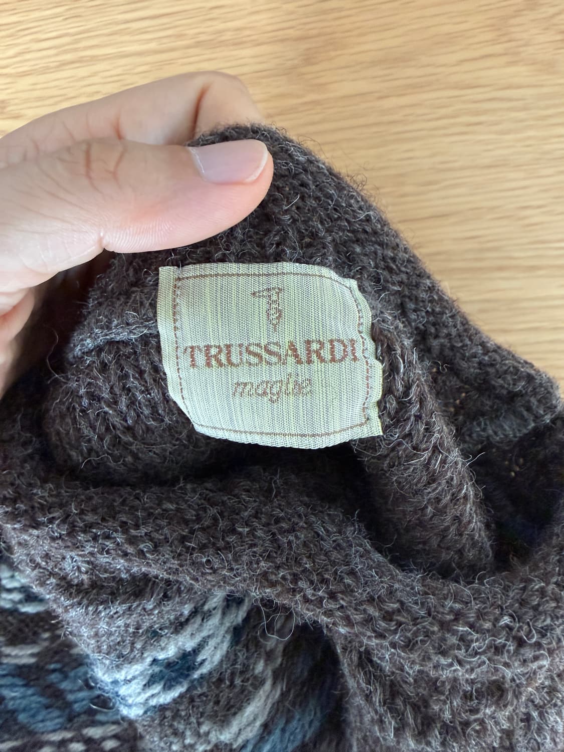 트루사르디(TRUSSARDI) 울 롱니트(ITALY) 상품이미지7