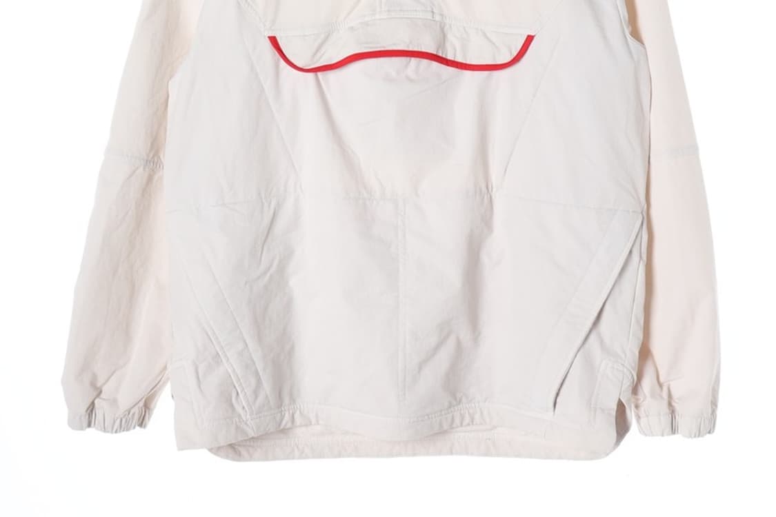 스파이더 아노락 화이트 레드 배색 하프집업 XL 상품이미지4