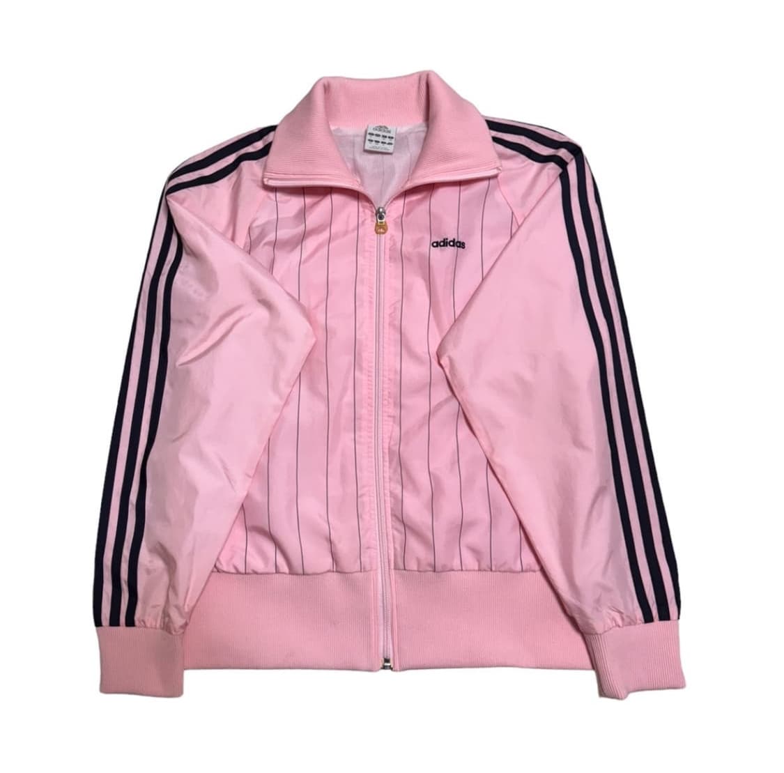 (택포 찐막세일)00‘s 아디다스 빈티지 딸기우유 스트라이프 트랙탑 자켓 상품이미지1
