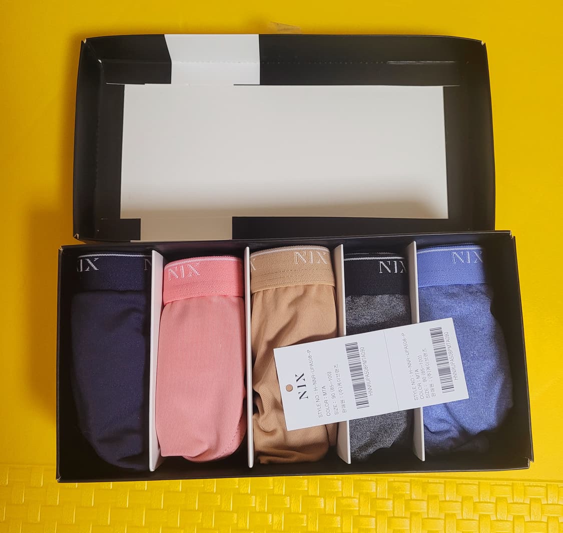 닉스 여성5종 언더웨어(팬티) 상품이미지2