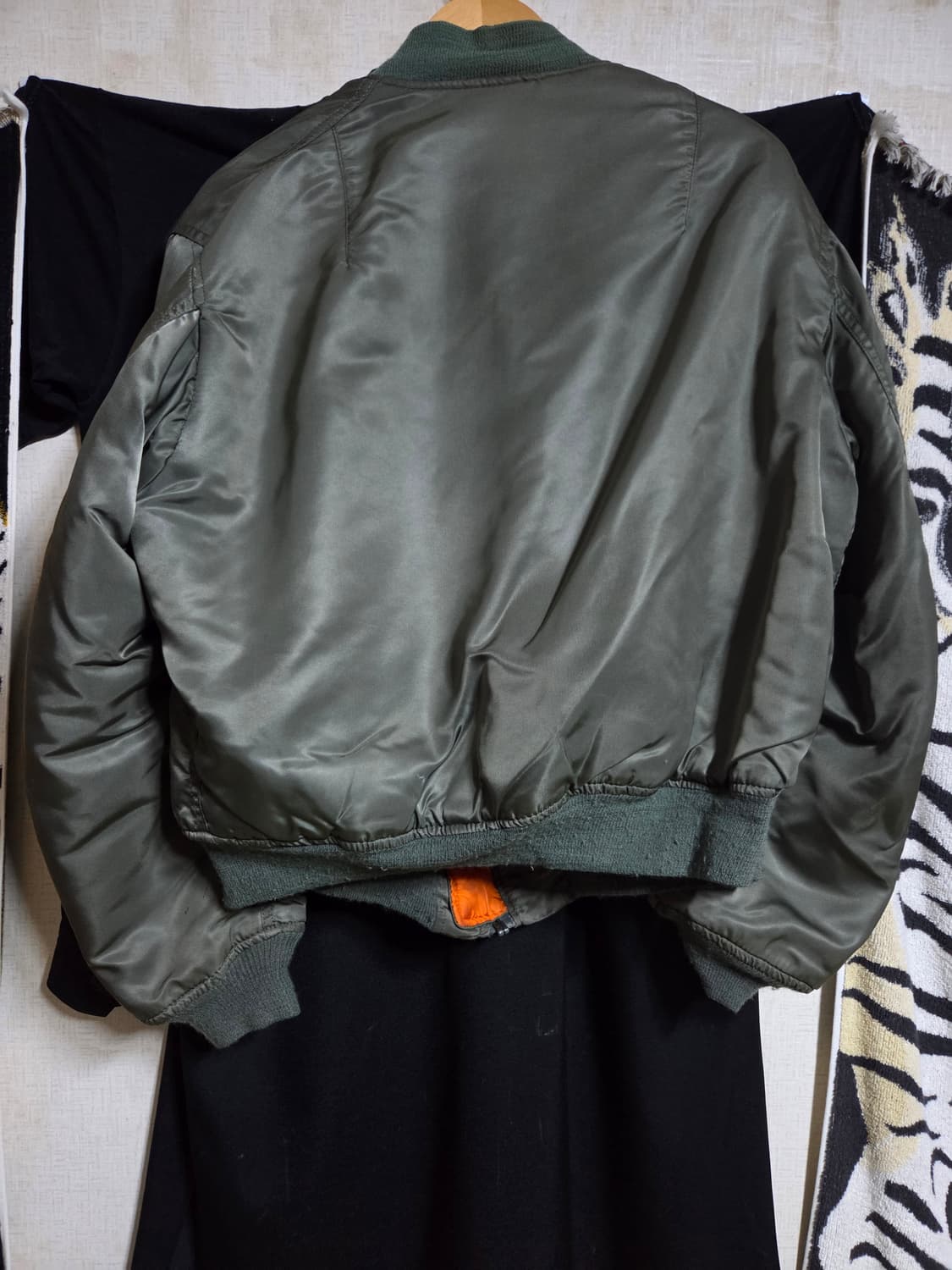 90's 알파인더스트리 MA-1 군납버전 XL 상품이미지2