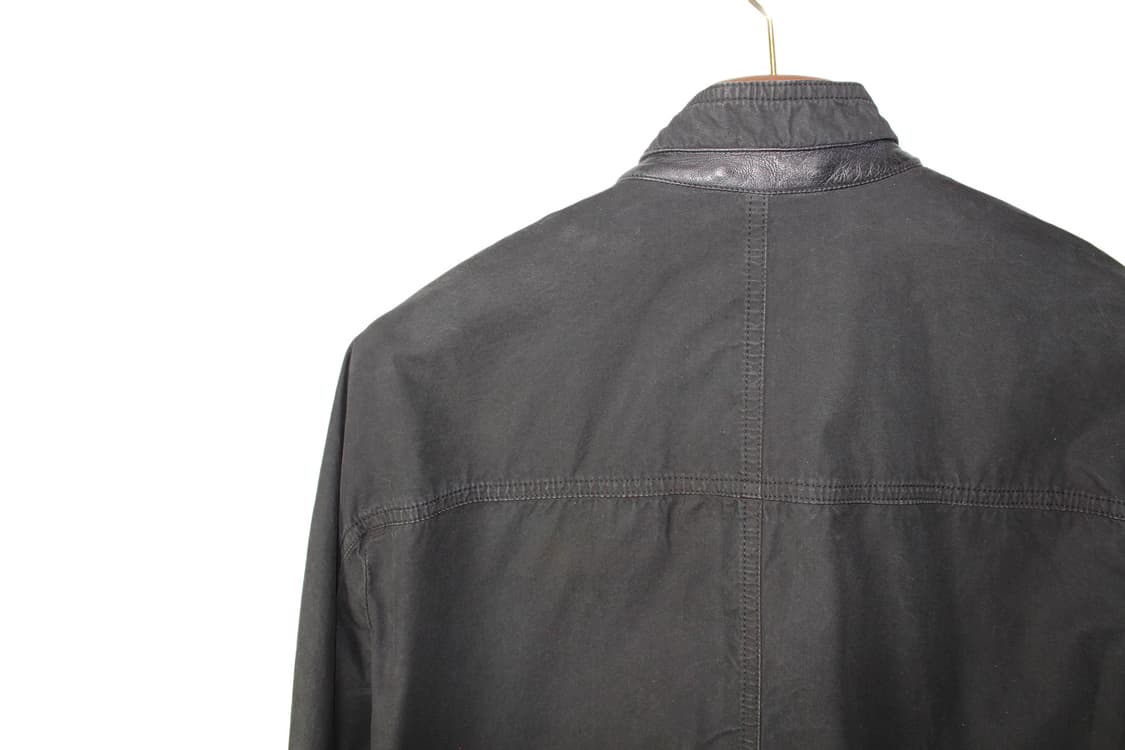 에르메네질도제냐 레더 트리밍 자켓 상품이미지6