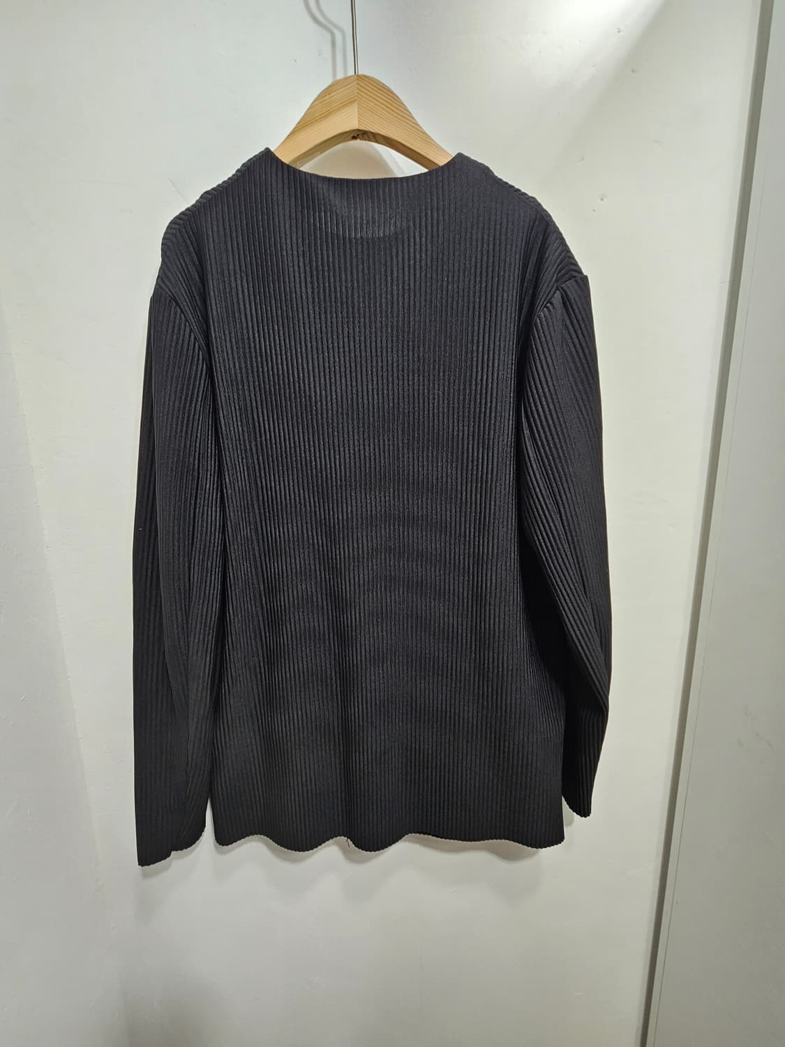 자라 라운드넥 플리츠 자켓 M 상품이미지7