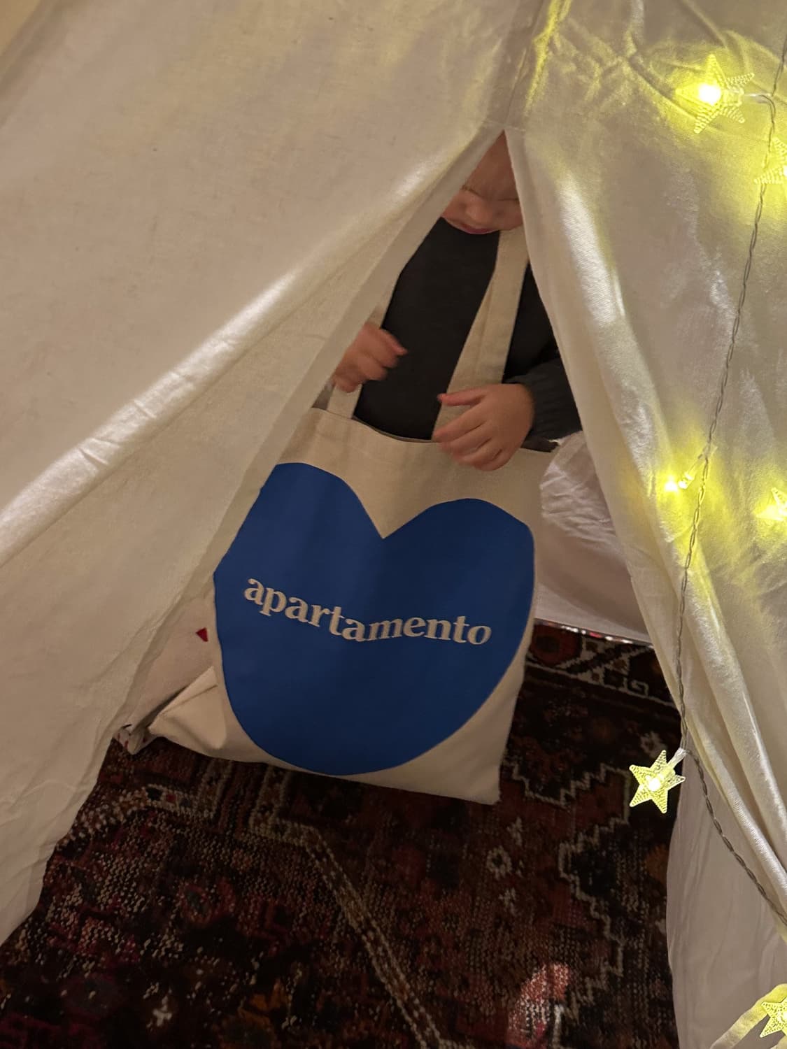 <새상품🩵>Apartamento 아파르타멘토 하트 토트백 에코백 상품이미지5