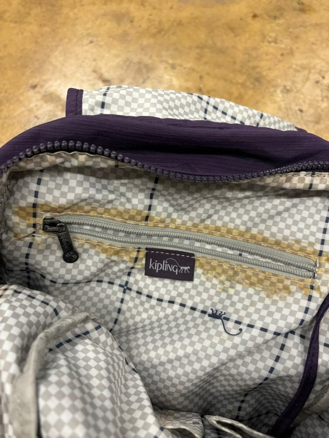 키플링 퍼플 보라 백팩 가방  상품이미지4