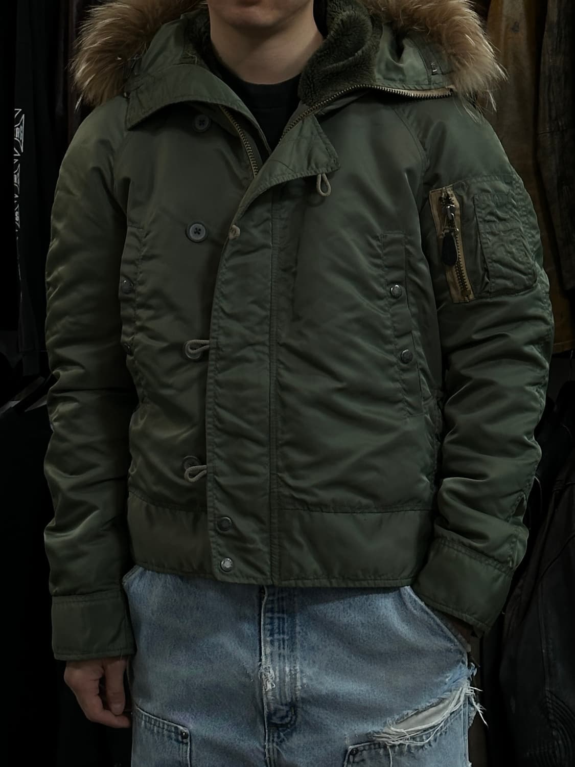 00's 아비렉스 N2B 플라이트 봄버 자켓 상품이미지3