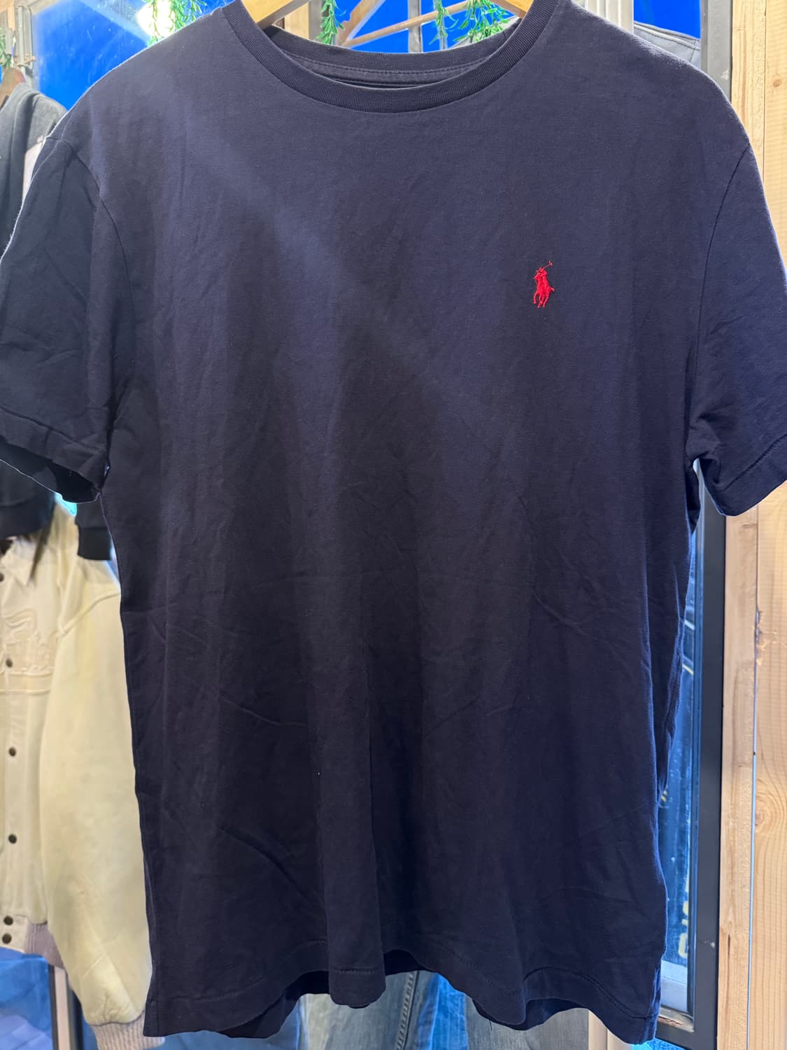 폴로 랄프로렌 레드포니 네이비 반팔 티셔츠 상품이미지1