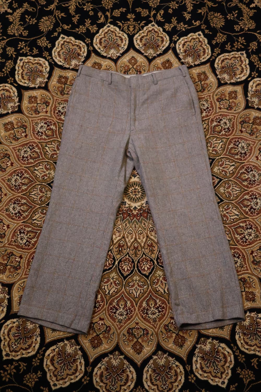 70s 빈티지 플래어 울 팬츠 32/27 made in usa 상품이미지1