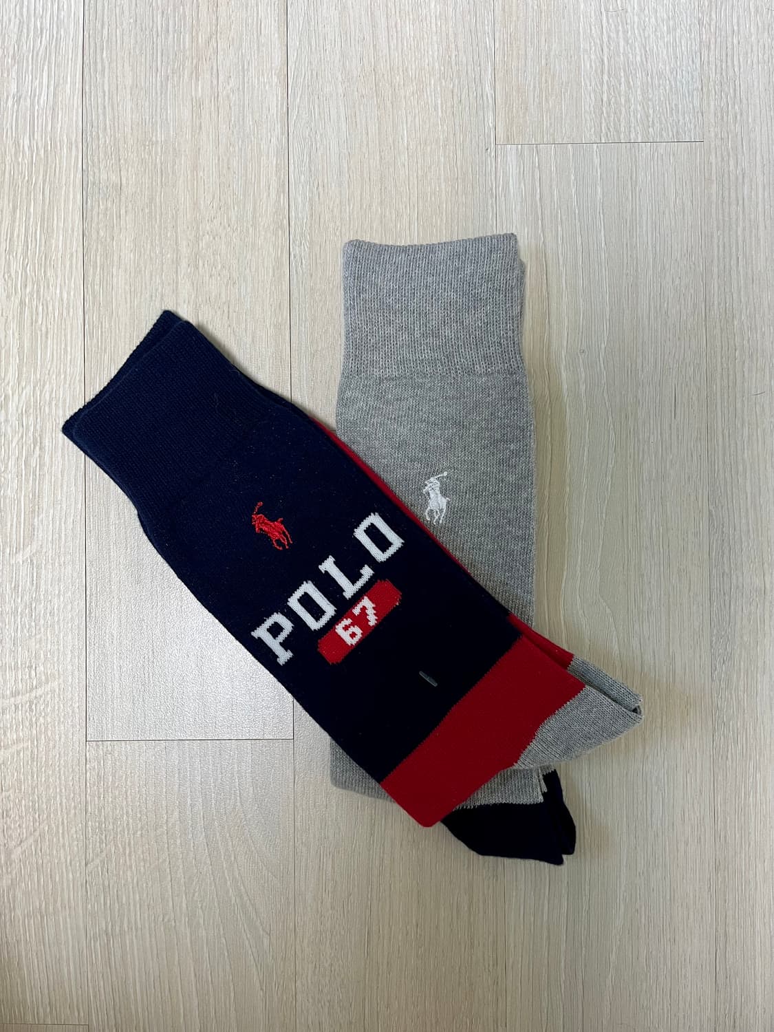 폴로 양말 2pcs 새상품 상품이미지1