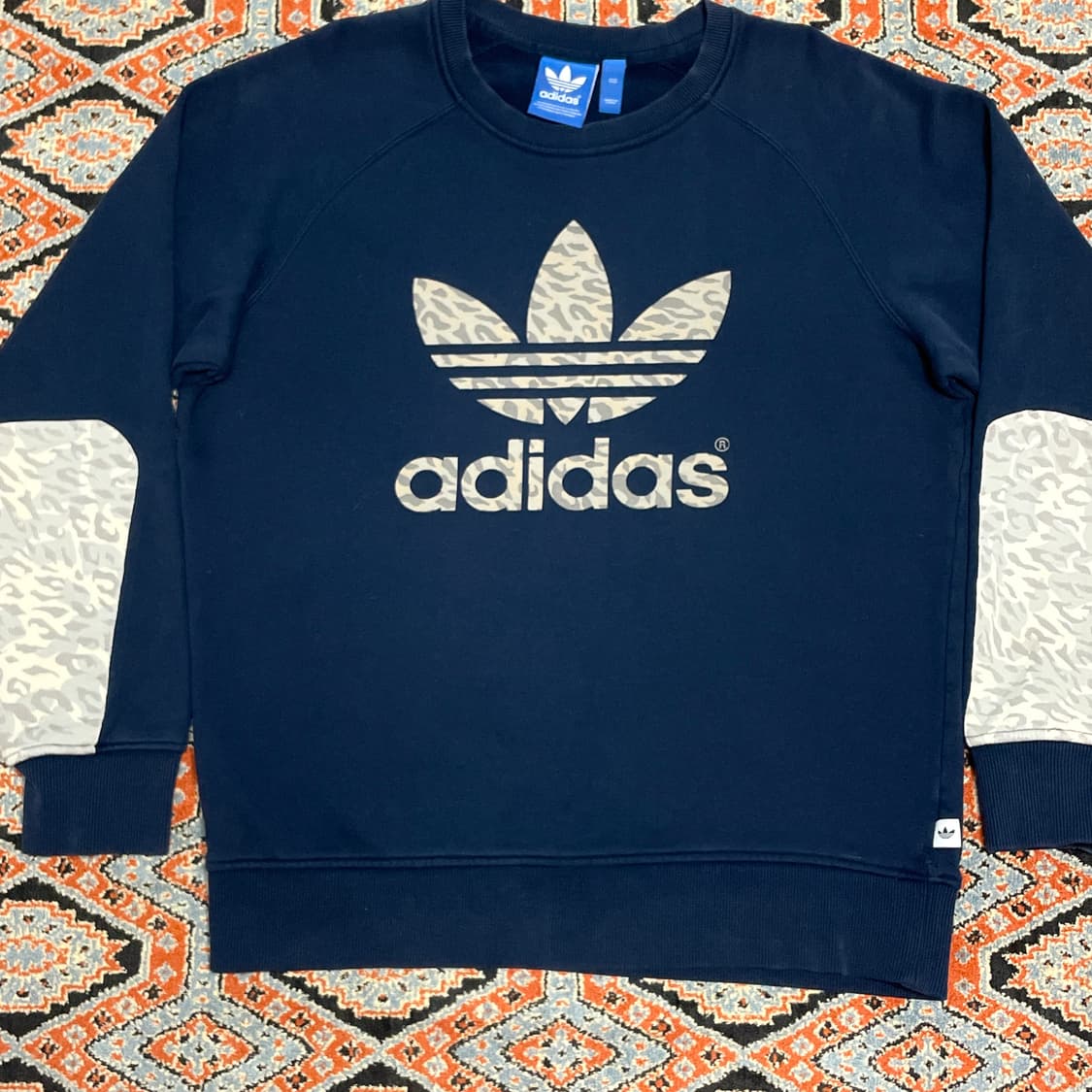 아디다스 파이어버드 호피 네이비 맨투맨 남성105 상품이미지3