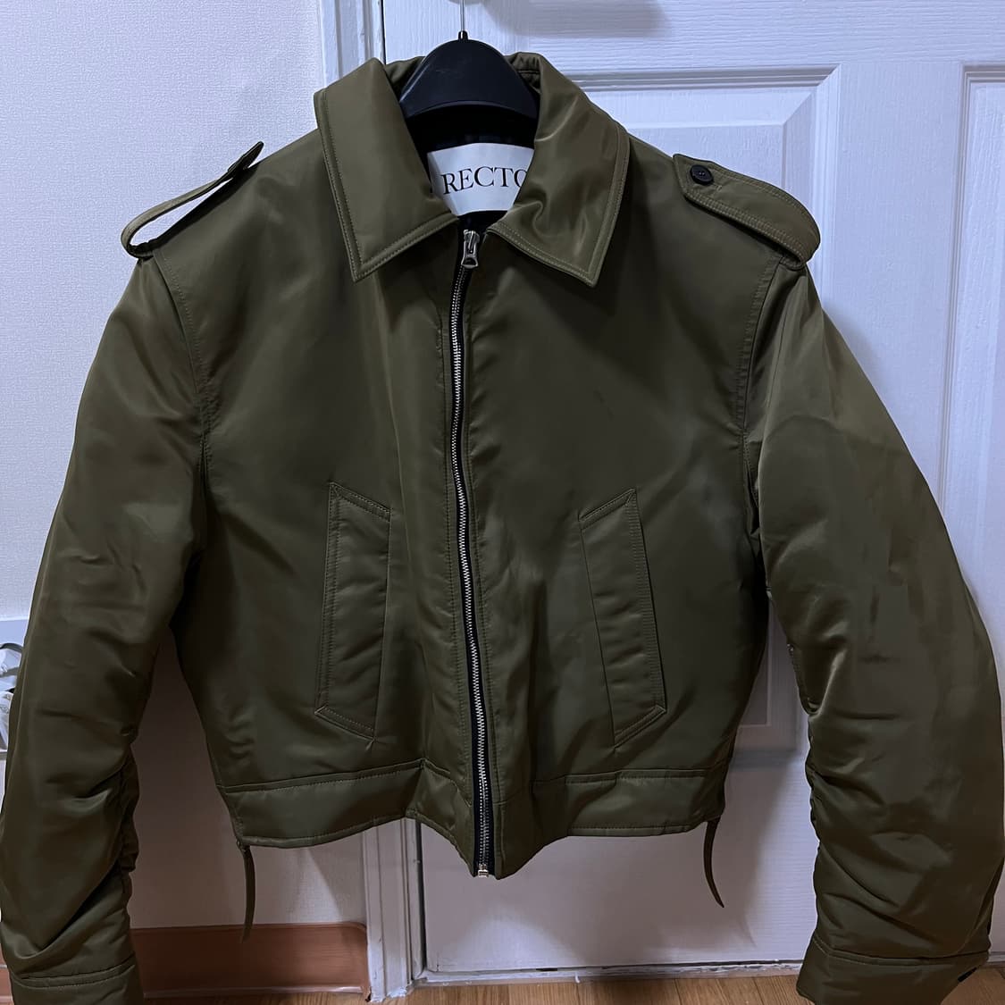 렉토 나일론 봄버 자켓 올리브 s 상품이미지5