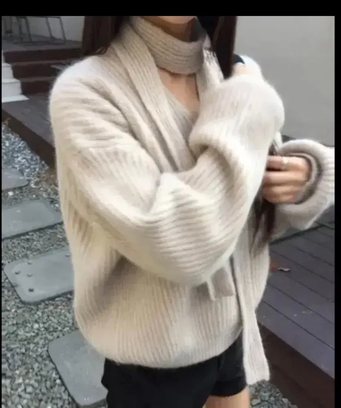 히어비포 타이 니트 상품이미지3