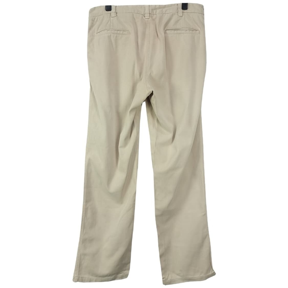 [아르마니] 루즈 스트레이트 미니멀 코튼 팬츠 아이보리 P01520 상품이미지3