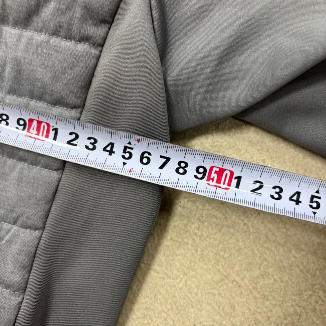 노스페이스 그레이 화이트라벨 v모션 경량 패딩 상품이미지6