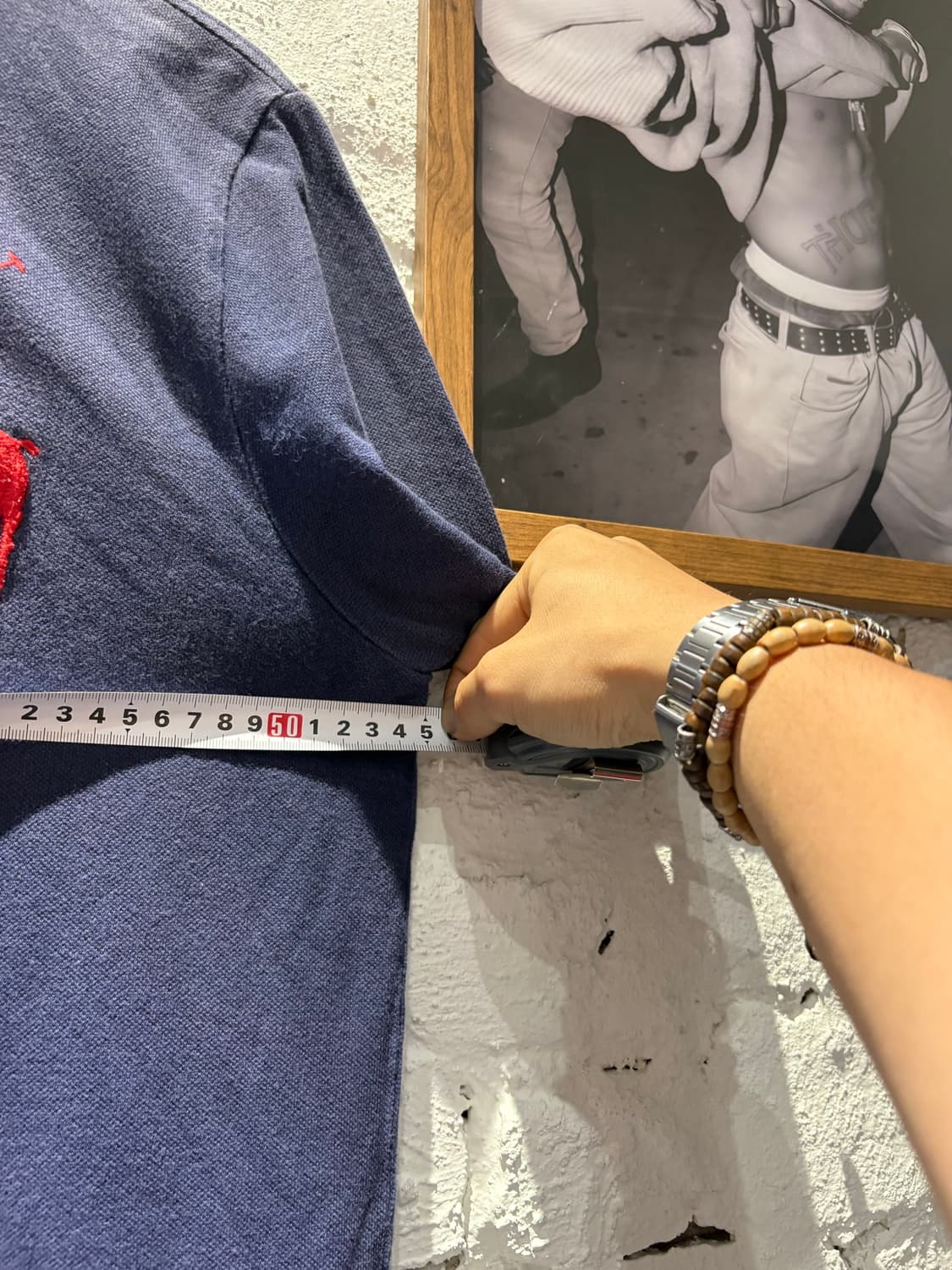 폴로 빅포니 USA 성조기 카라 반팔 티셔츠 상품이미지6