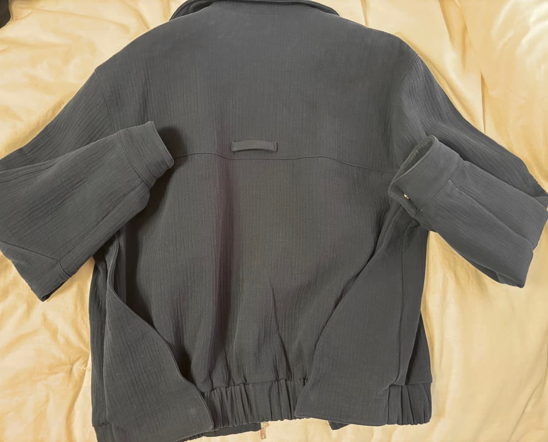 [L]yiyae 드리즐러 블루종 자켓 네이비 상품이미지3