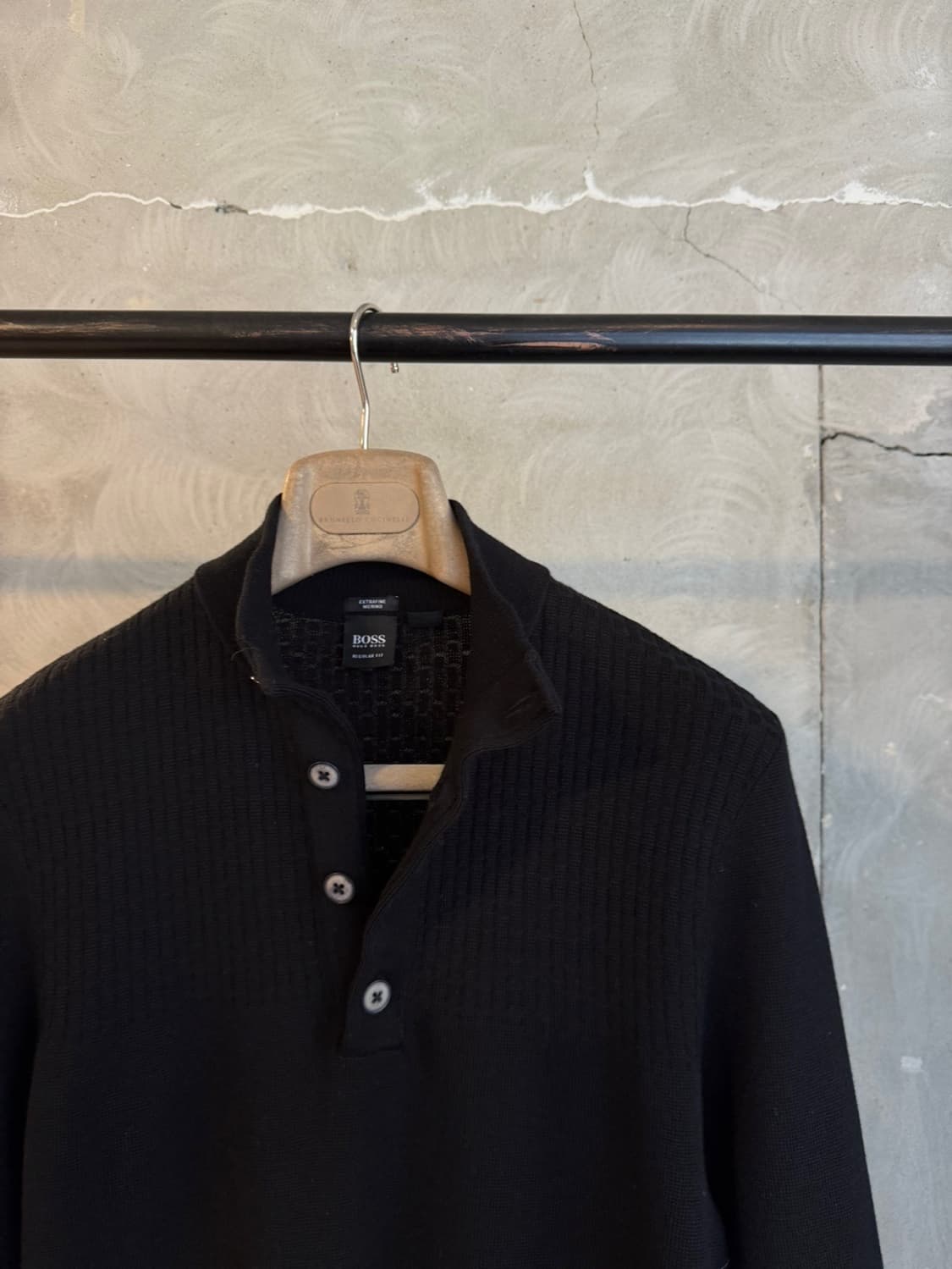 휴고보스 블랙라벨 메리노울 니트 100 상품이미지3