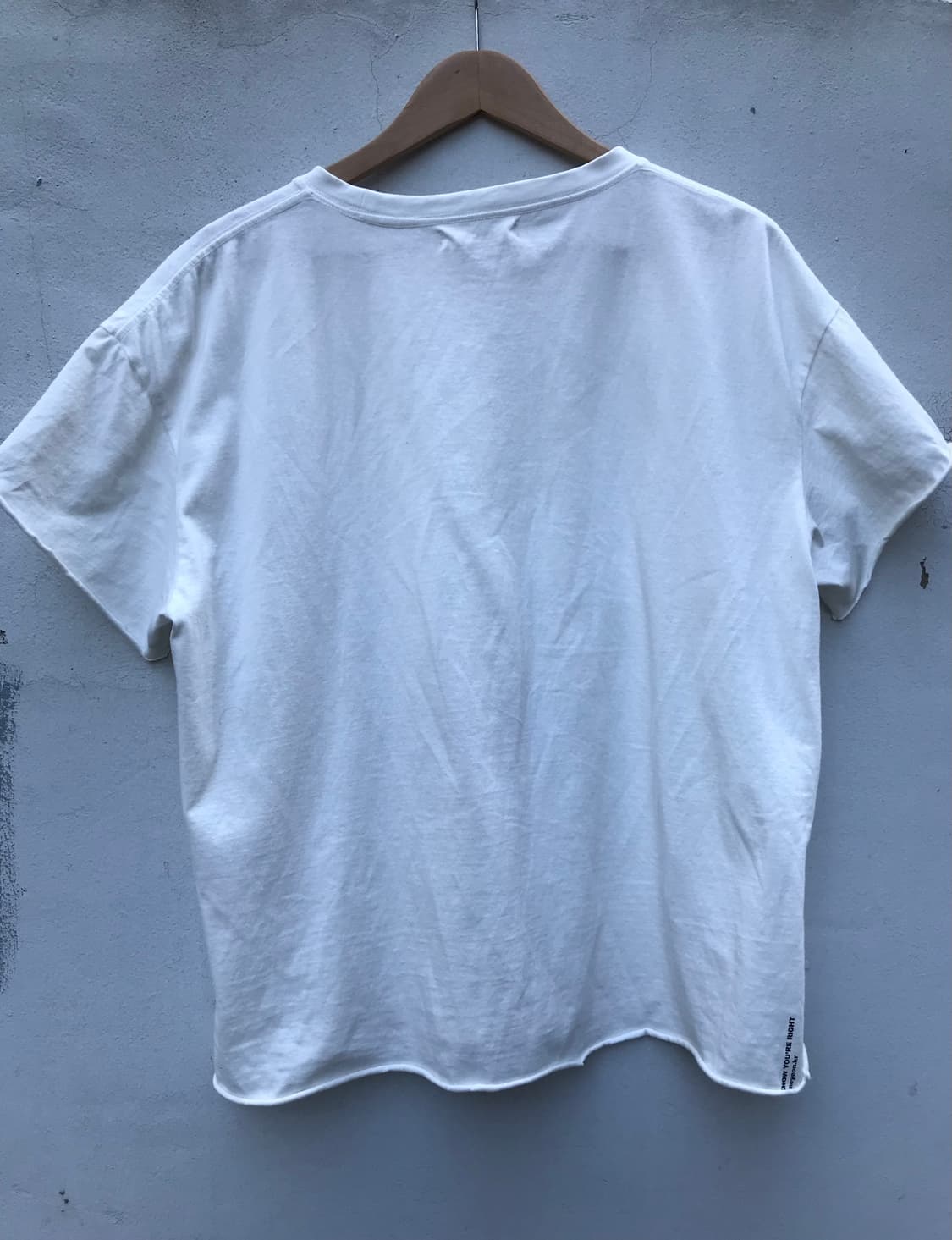 KAEO Raw-Cut T-Shirt 상품이미지2