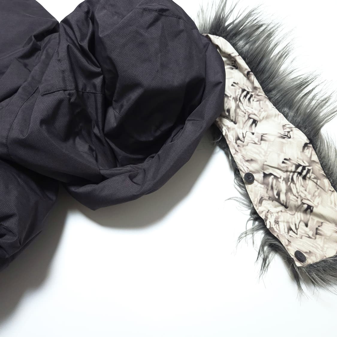 노스페이스 700 노벨티 폴라 구스다운 패딩 자켓 그레이 상품이미지5