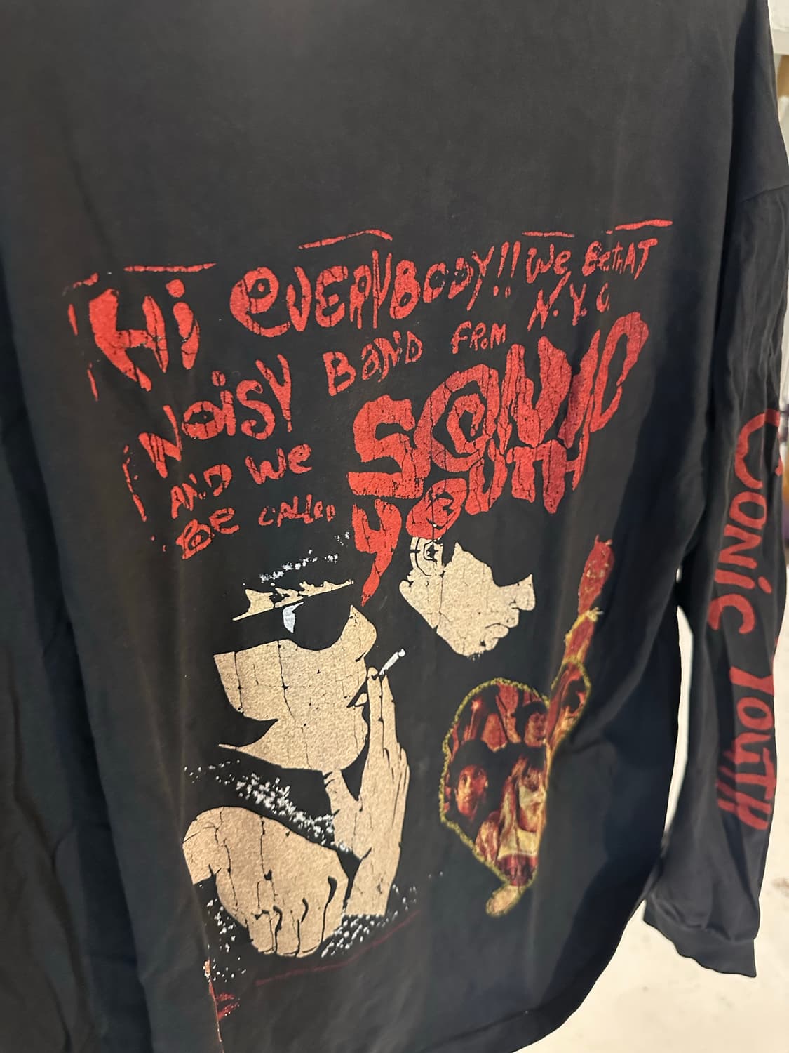 빈티지 락티 밴드티  상품이미지3