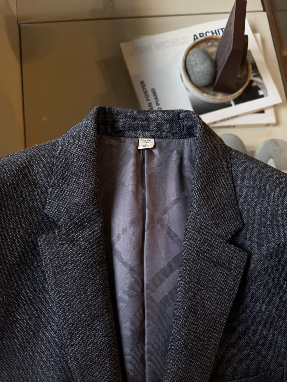 버버리 트위드 자켓 95 상품이미지6