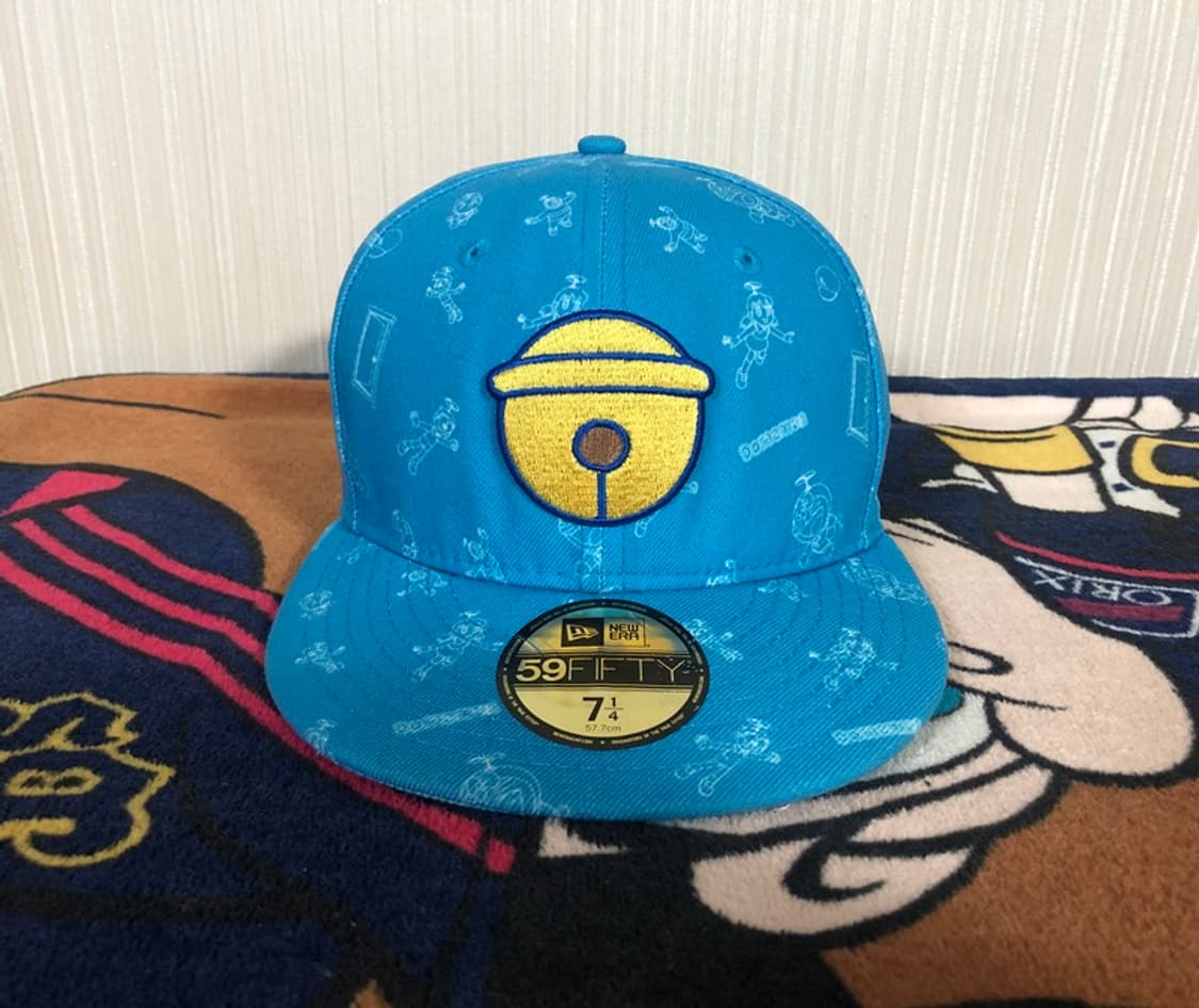 뉴에라 59FIFTY X 도라에몽 콜라보모자/캡 7 1/2(57.7cm) 상품이미지4