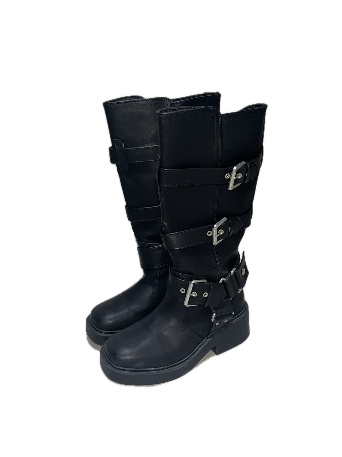 Buckle detail platform boots US6 상품이미지6