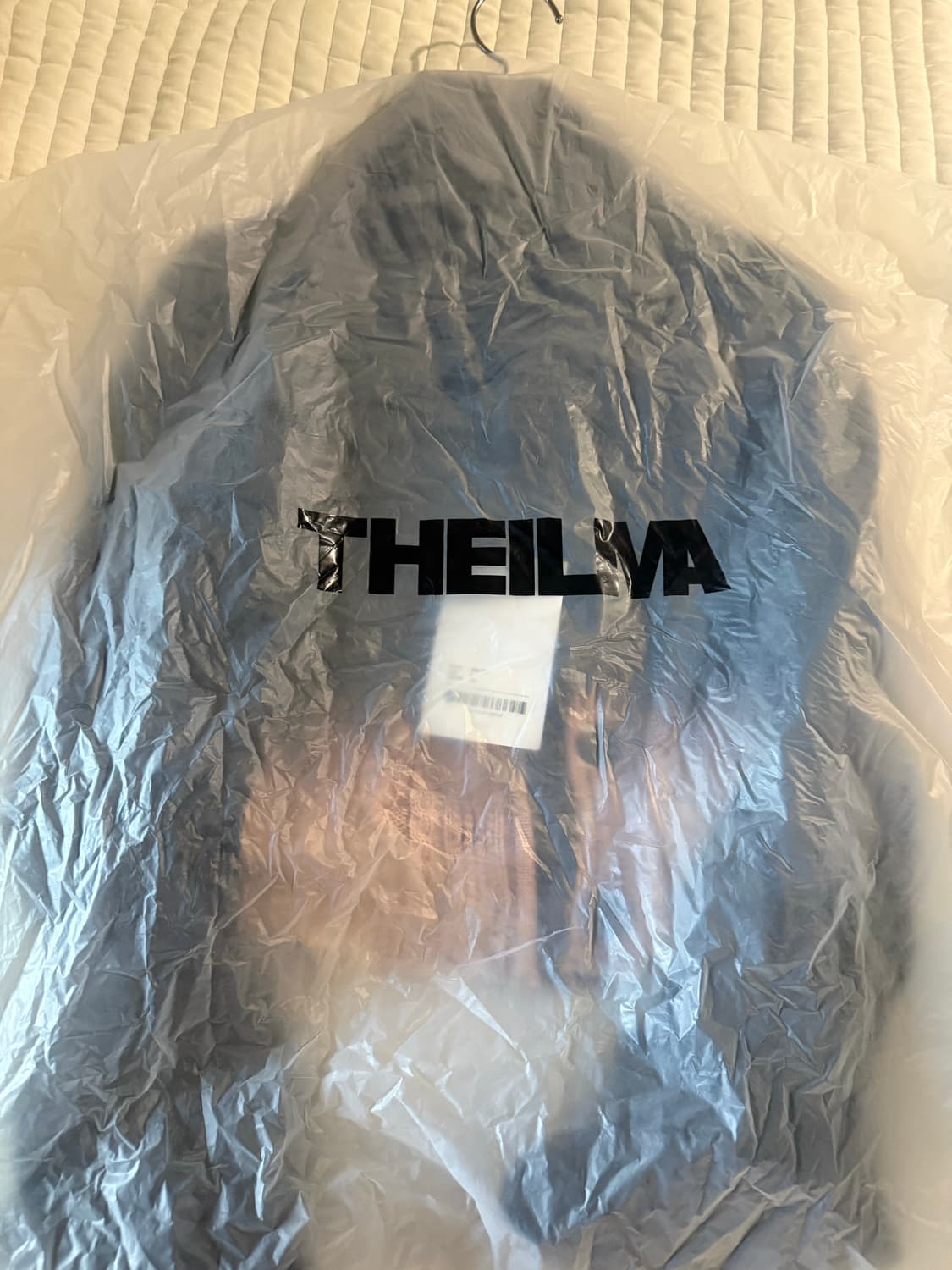 THEILMA 더일마 배색 크롭 자켓(그레이) 상품이미지2