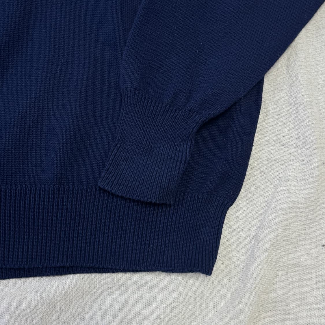 폴로랄프로렌 90s 네이비 카라 니트 XL 상품이미지3