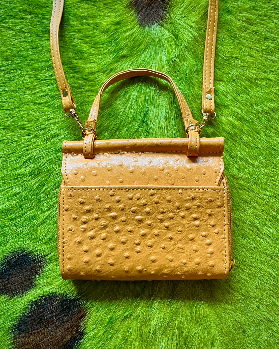 Japanese Vintage 2-Way Mini Leather Bag 상품이미지6