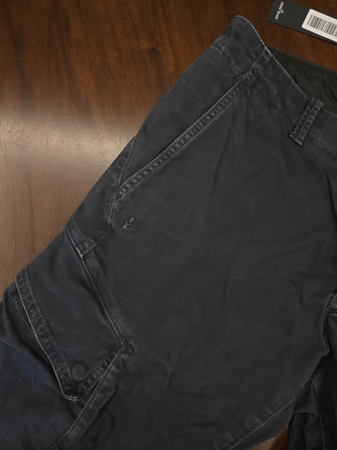 스톤아일랜드 17fw 카고 팬츠 차콜 32 상품이미지5