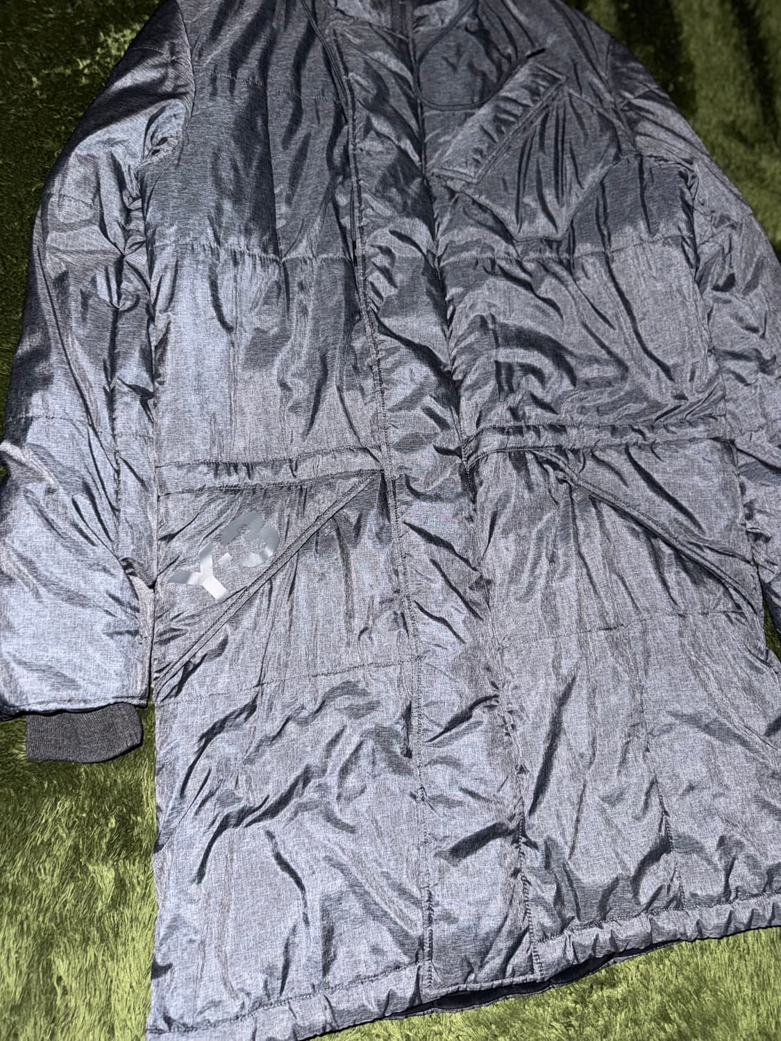 Y-3 요지 야마모토 하이넥 테크니컬 푸퍼 파카 롱 패딩 상품이미지5