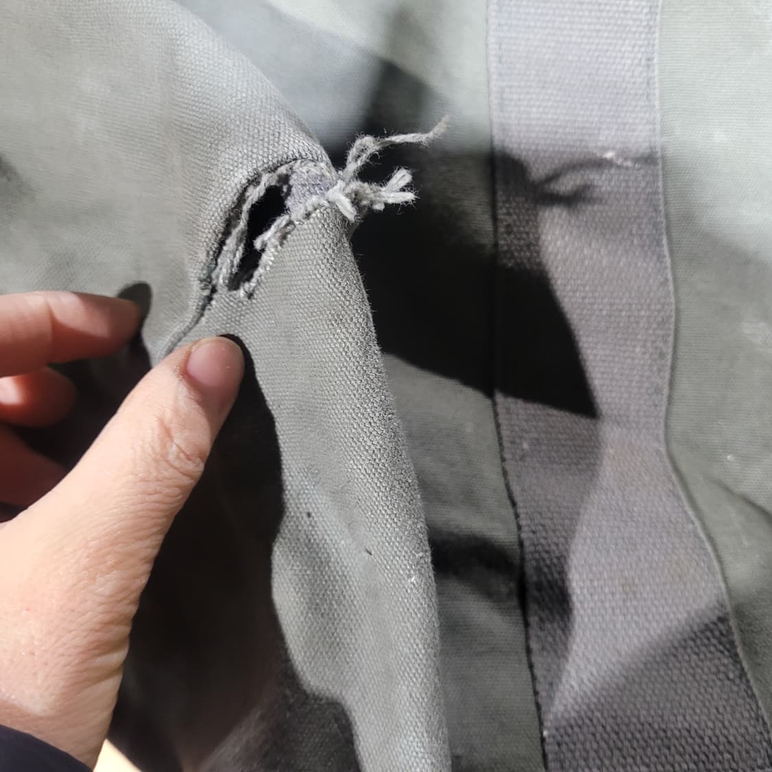 미 빈티지 캔버스 대형 공군 더플백 상품이미지4