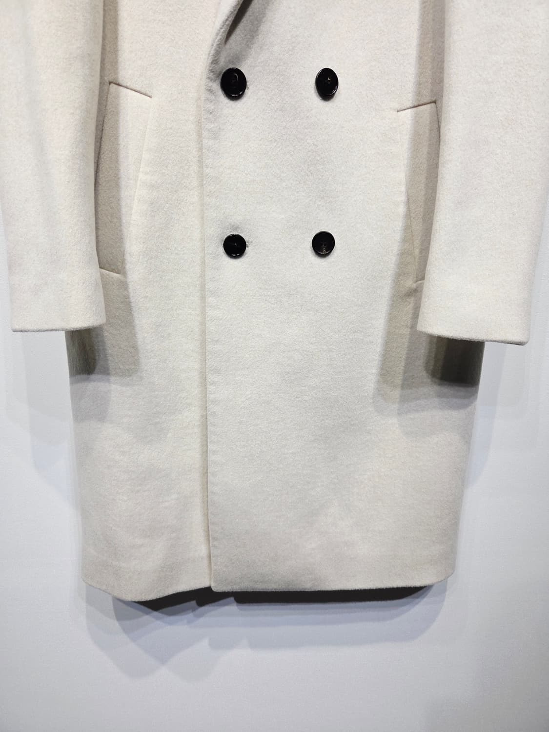 CLUB MONACO 클럽모나코 울 캐시미어 더블 코트 상품이미지4