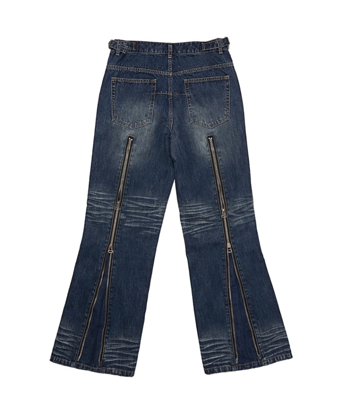 스키즘인듀싱 CONVERTIBLE ZIP UP JEANS BLUE 상품이미지4