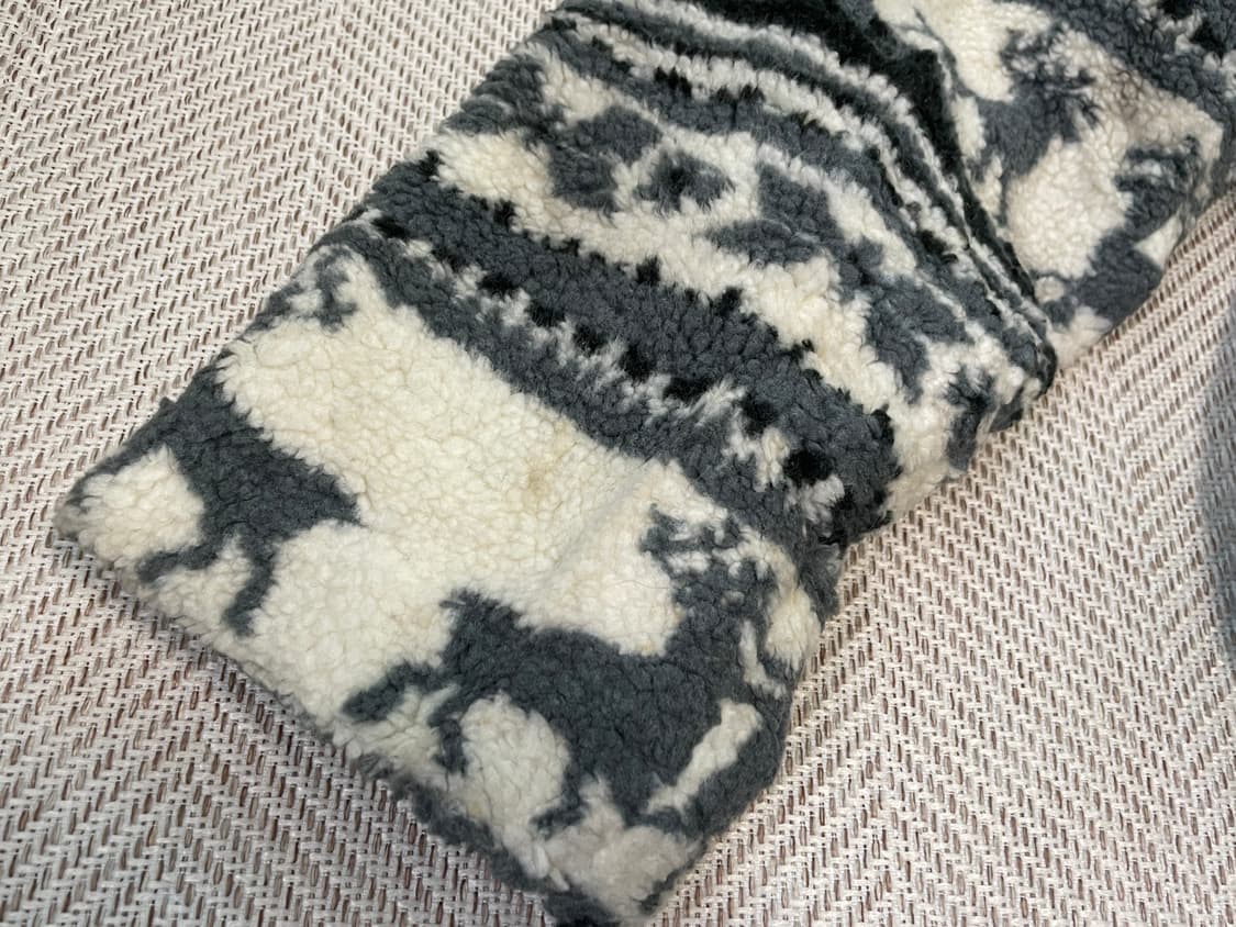 빈티지 캐나다 해비 울 노르딕 더플 코트  상품이미지7