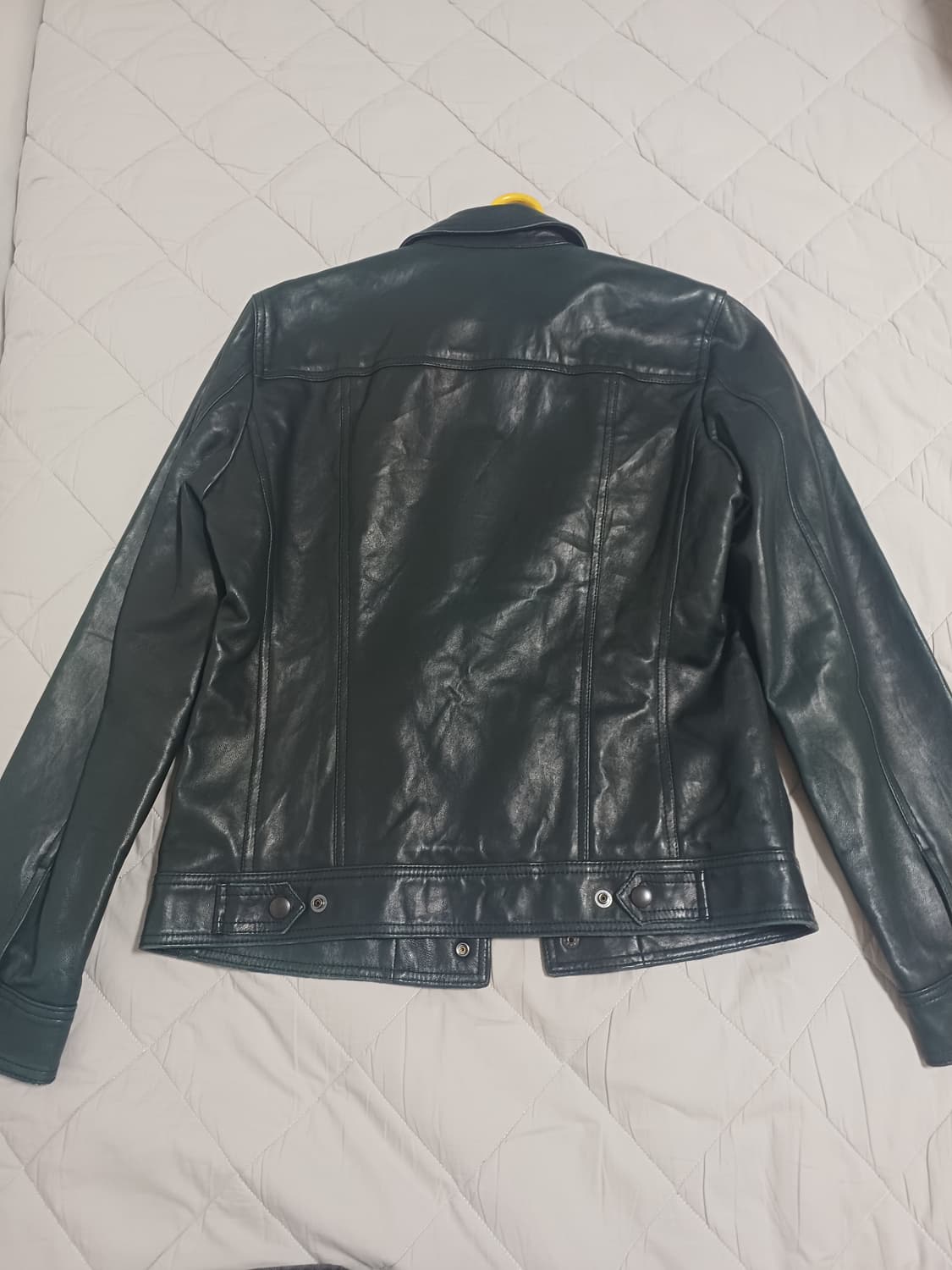 빈티지 가죽 트러커 자켓 상품이미지2