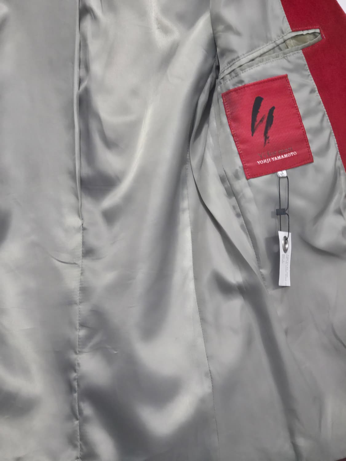 Y's for men red rabel leather jacket 상품이미지6