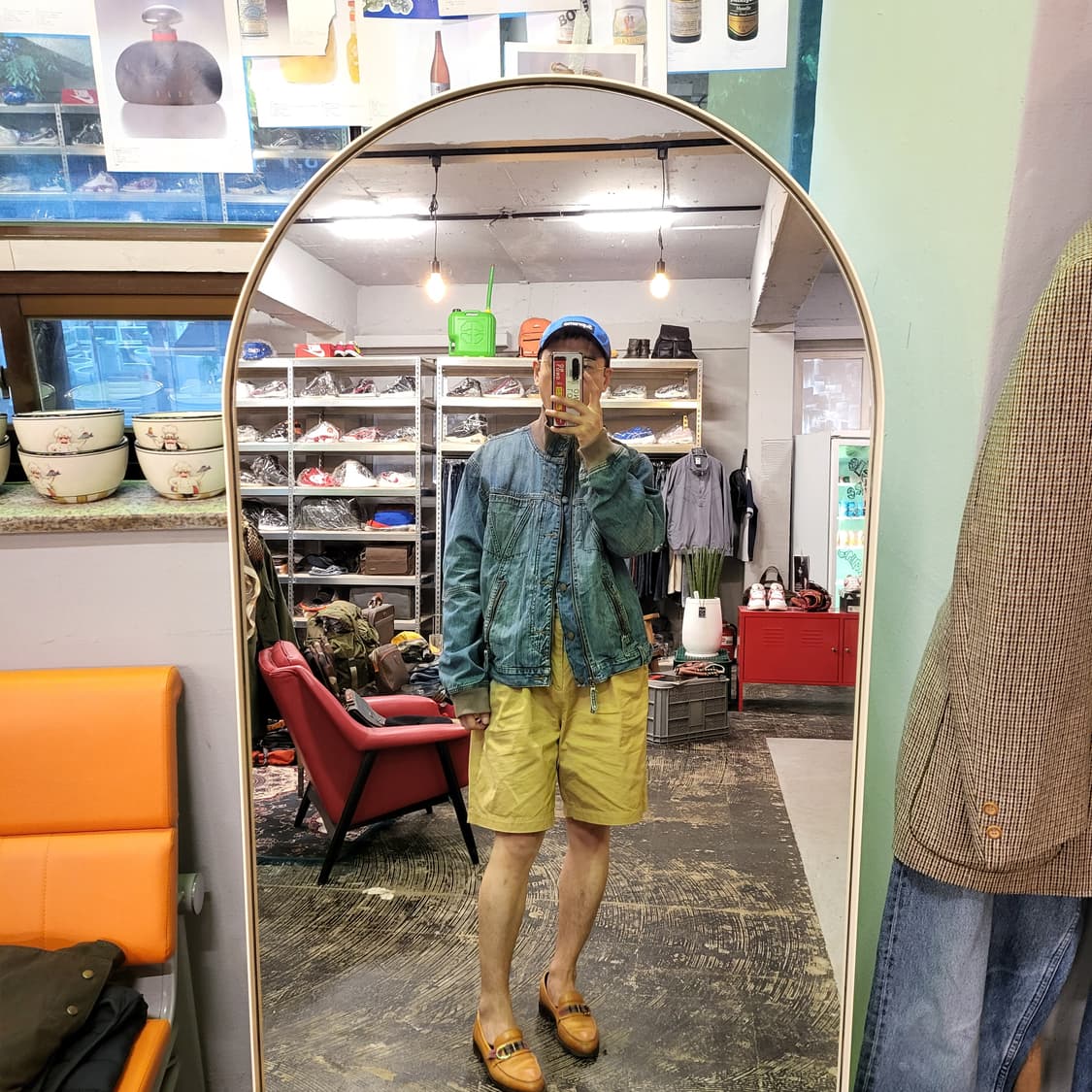 A|X 아르마니 익스체인지 데님 집업 자켓 (XL) 상품이미지2