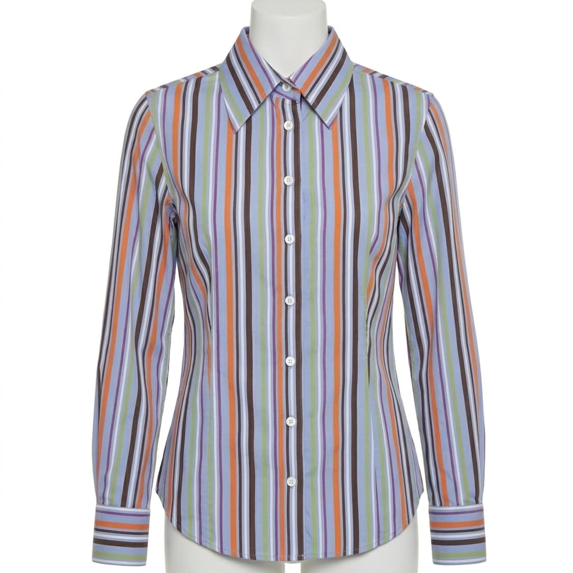 Etro 에트로 블루 스트라이프 셔츠 상품이미지2