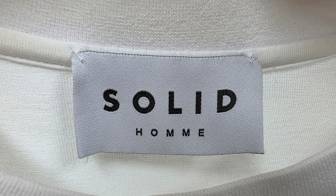 솔리드옴므 남성 반팔티 105 크리스탈 그래픽 프린팅 반팔티셔츠 MM78 상품이미지3