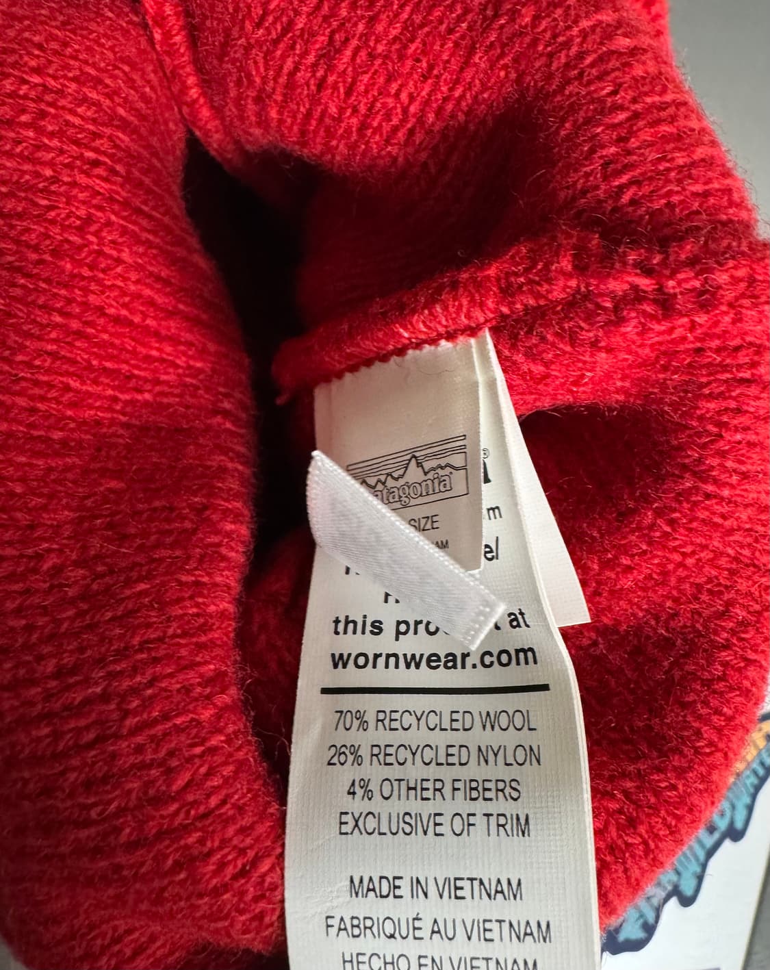 파타고니아 브로디오 비니 새제품 정품 울비니 상품이미지5