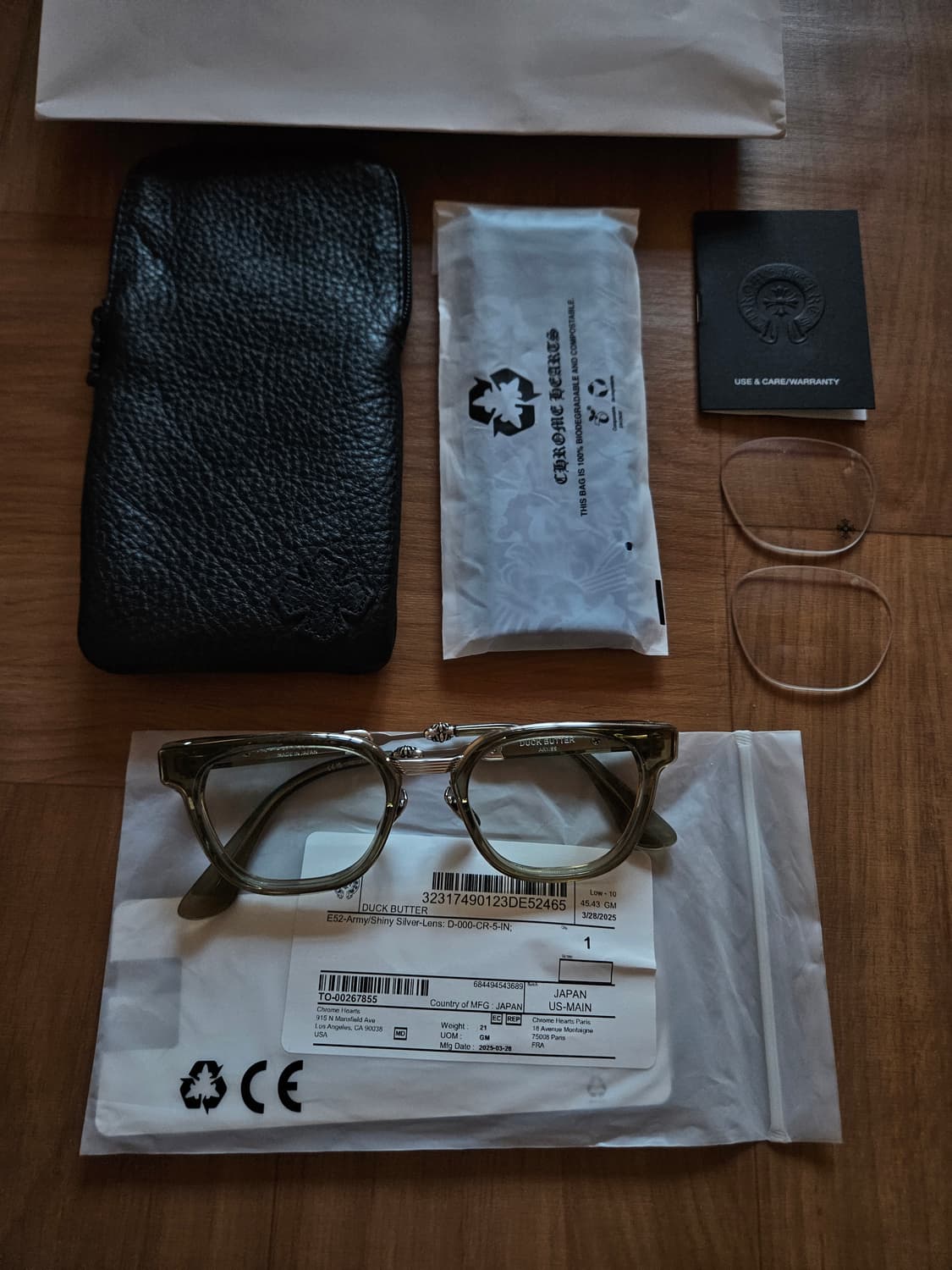 크롬하츠 덕버터 ary/ss 아미 샤이니실버 상품이미지3