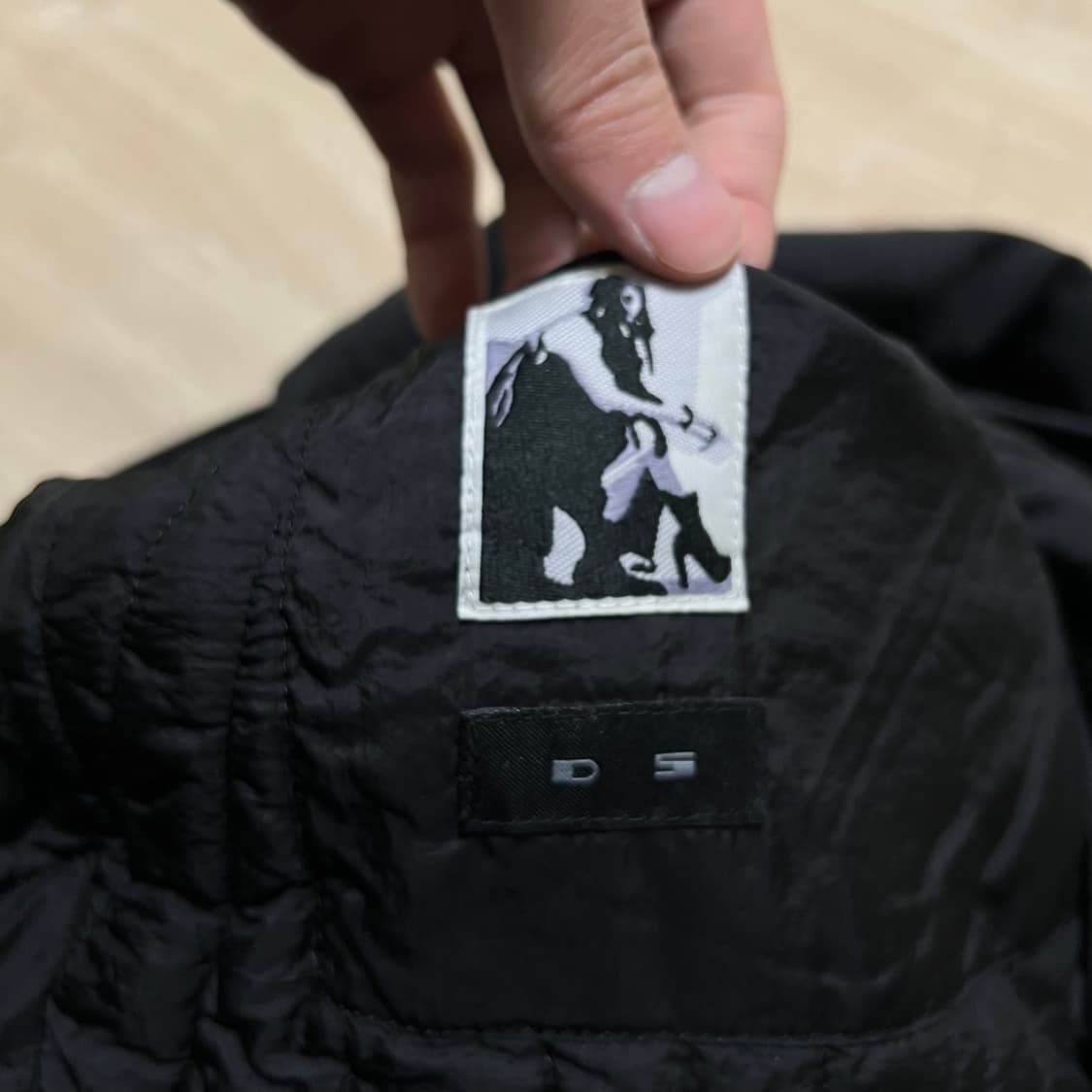 릭오웬스 다크쉐도우 여성 스핑크스 15FW 롱 봄버자켓 [블랙] S/90 상품이미지5