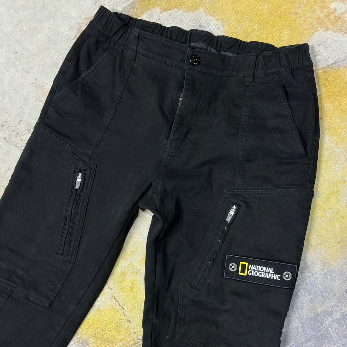 내셔널지오그래픽 와펜 조거팬츠 블랙 L 상품이미지2