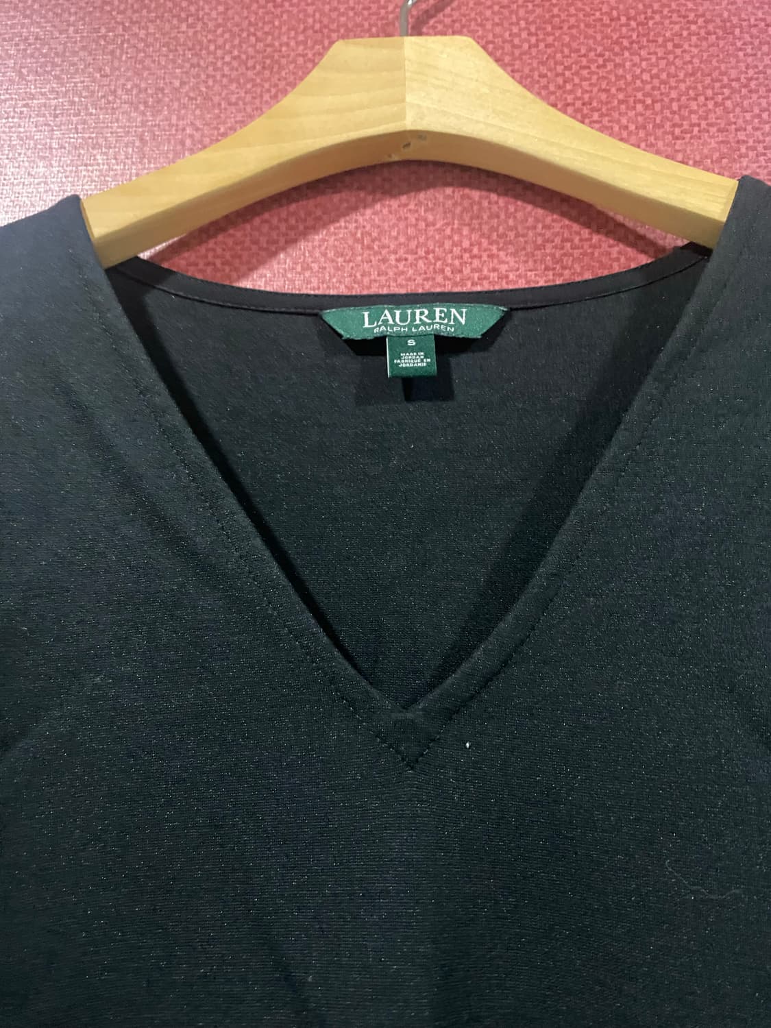 랄프로렌 블랙 프릴 소매 원피스 S 상품이미지3