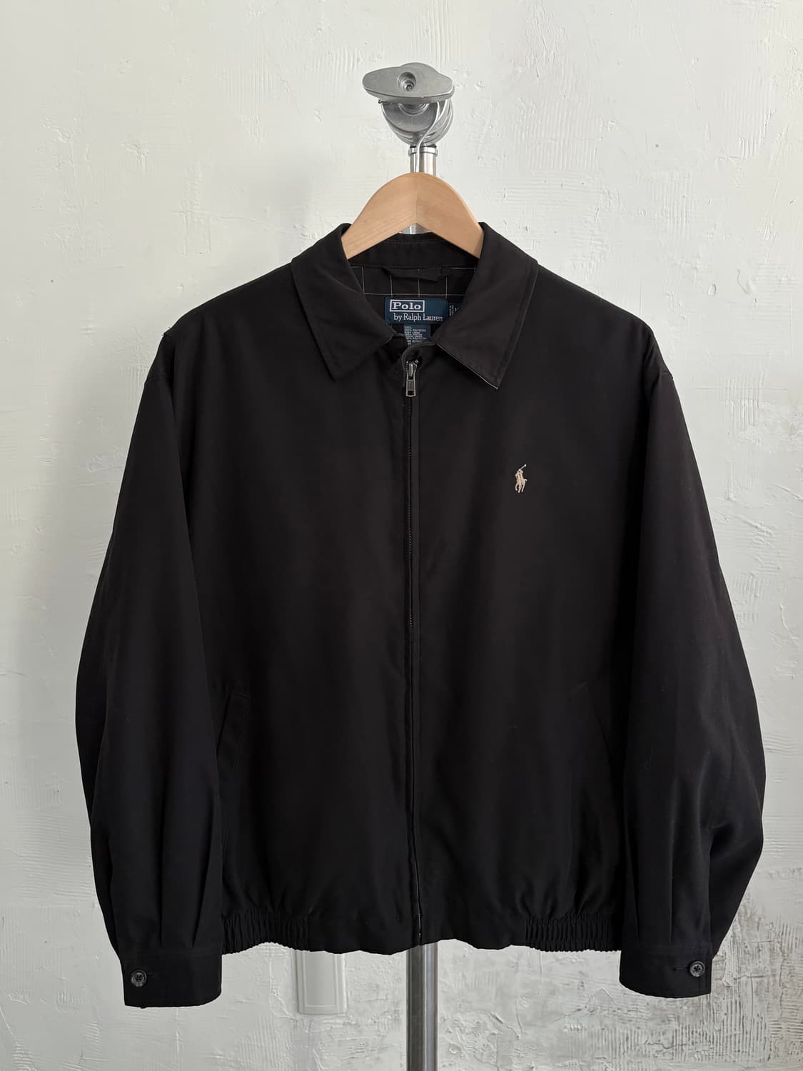 Polo 폴로 랄프로렌 블랙 폴리쉘 자켓 상품이미지1