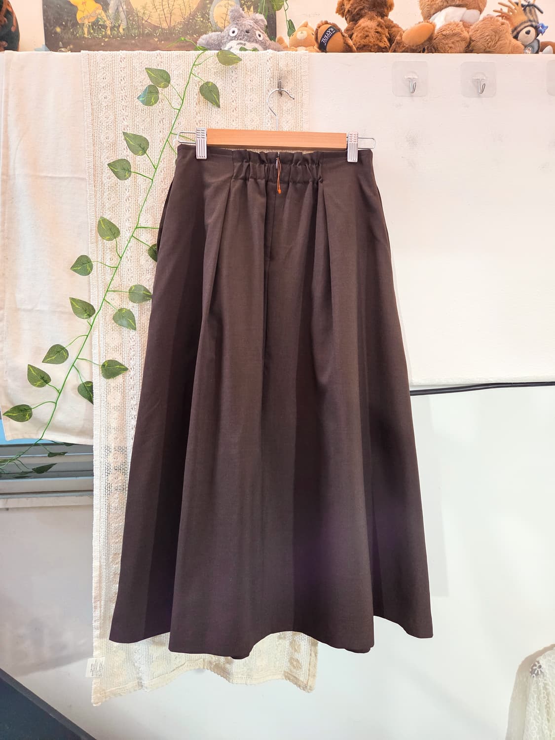 브라운 롱스커트 상품이미지5