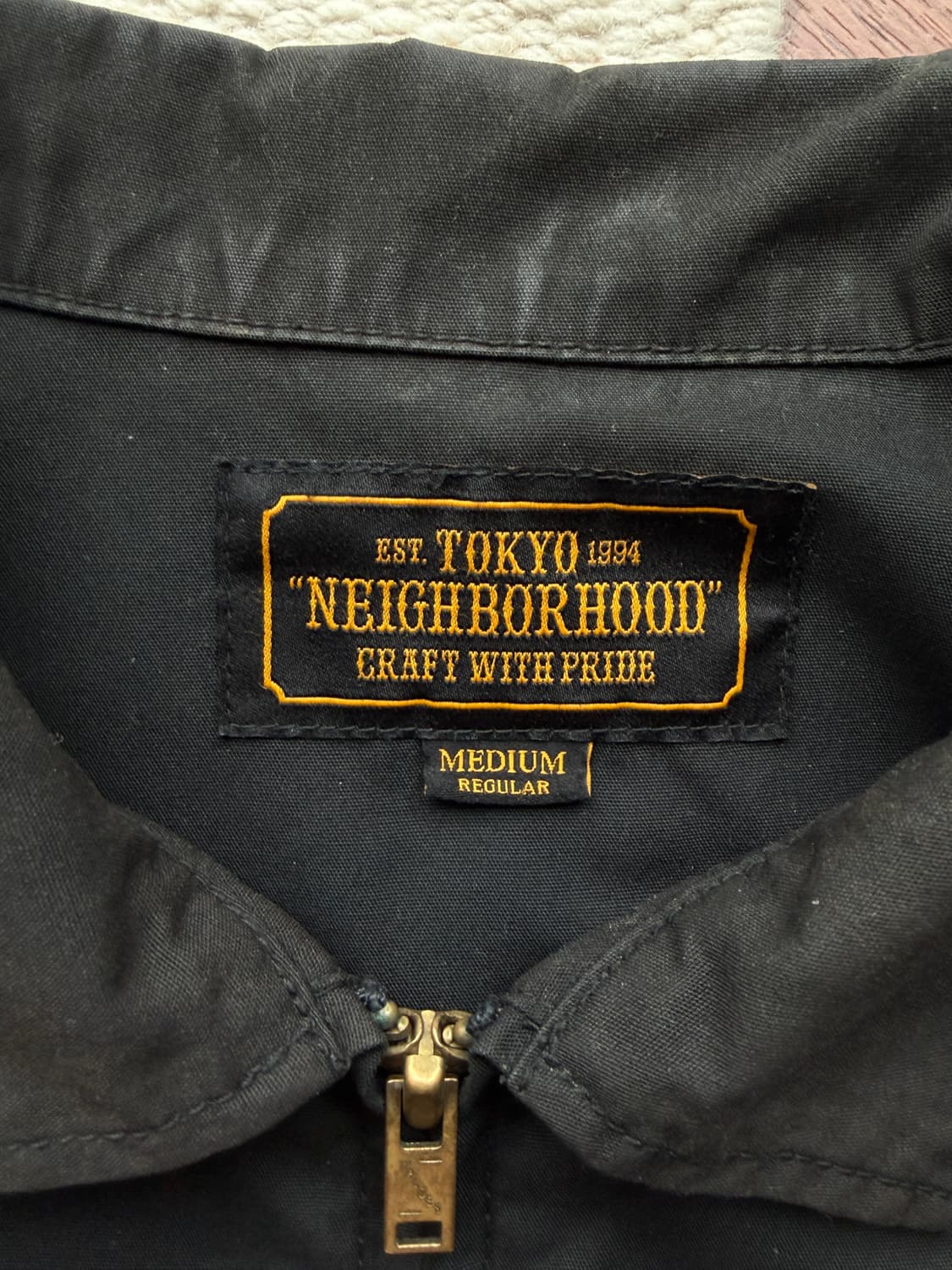 네이버후드 드리즐러 자켓 블랙 M 상품이미지3