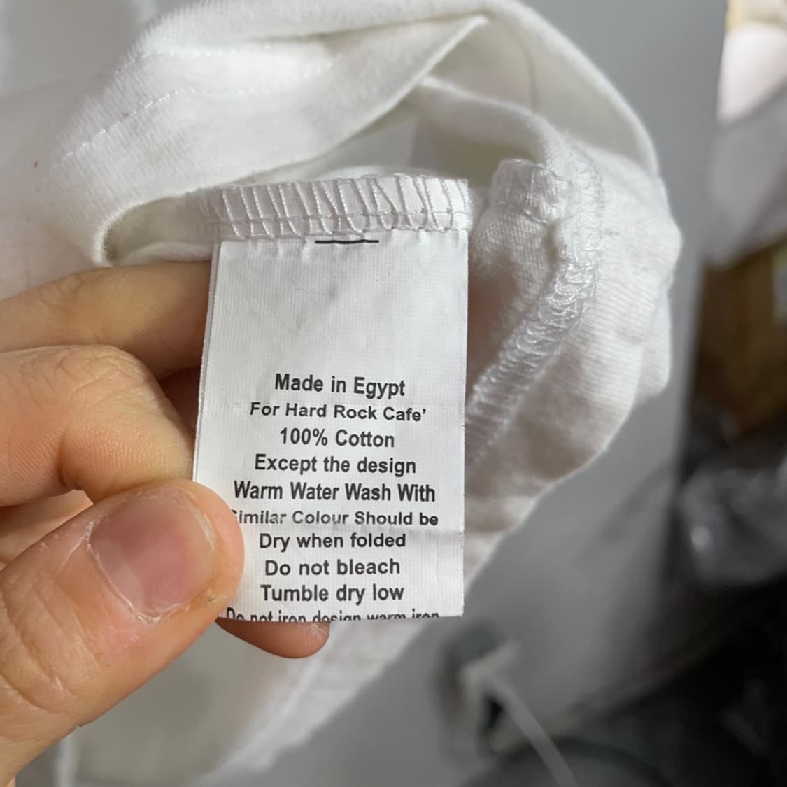 하드락 카페 아테네 프린팅 반팔티 상품이미지5